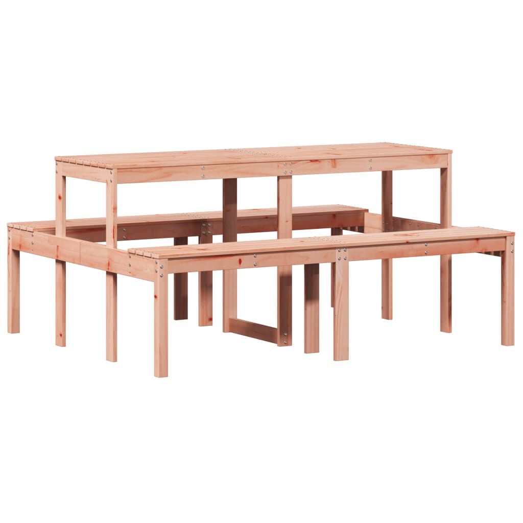 265485 - VIDA XL Tavolinë Pikniku 160x134x75 cm Dru Douglas