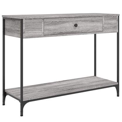 280556 - VIDAXL Tavolinë Konsole Gri Sonoma 100x34,5x75 cm Dru i Inxhinieruar