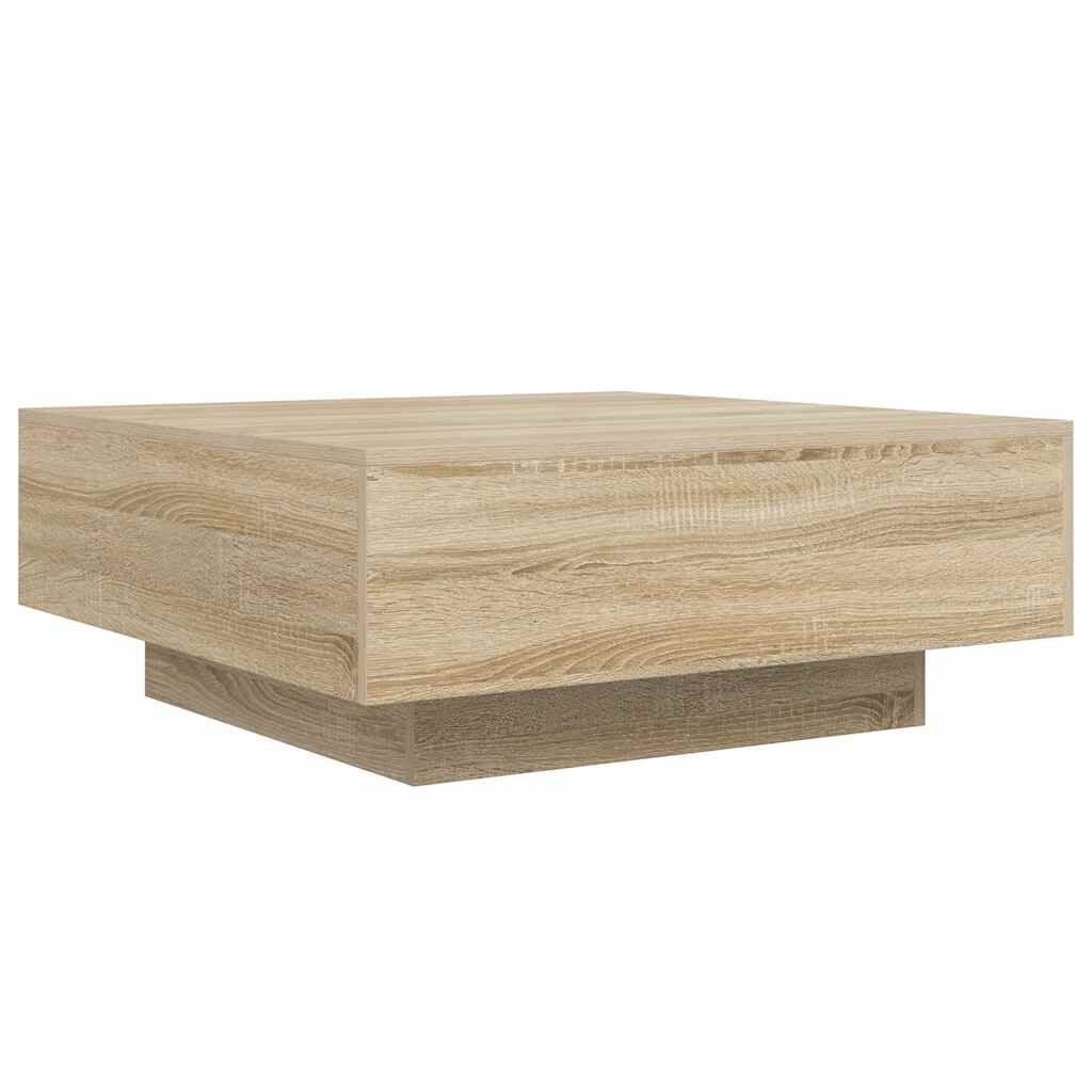 265494 - VIDAXL Tavolinë kafeje Sonoma Lisi 80x80x31 cm Dru i Inxhinieruar