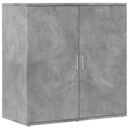 280571 - VIDAXL Bufe Gri Betoni 79x38x80 cm Dru i Inxhinieruar