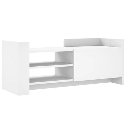 265515 - VIDA XL Kabinet TV i Bardhë 100x35x40 cm Dru i Inxhinieruar