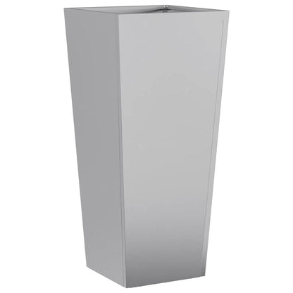 280578 - Vazo kopshti 35x35x75 cm prej çeliku të galvanizuar