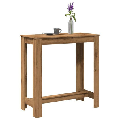 334495 - VIDAXL Tavolinë Bari Artizanale Lisi 102x50x103,5 cm Dru i Inxhinieruar
