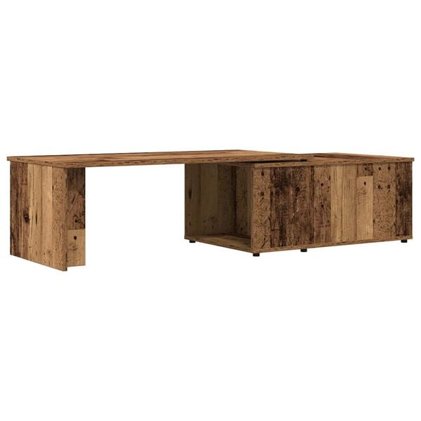 291566 - VIDA XL Tavolinë kafeje prej druri të vjetër 150x50x35 cm