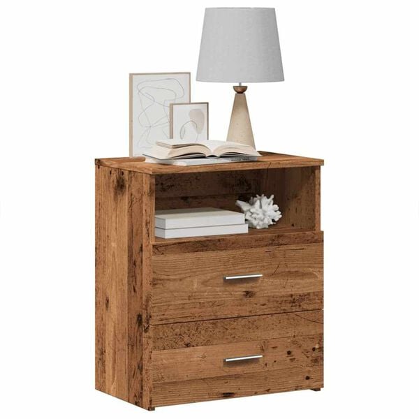 291569 - VIDA XL Komodina 2 copë Dru i Vjetër 50x32x60 cm Dru i Inxhinierizuar