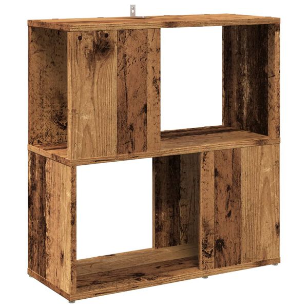 244857 - VIDAXL Dollap Librash Dru i Vjetër 60x24x63 cm Dru i Inxhinieruar