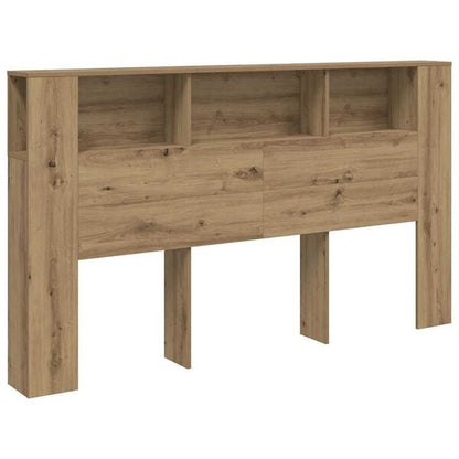 334499 - VIDAXL Dollap me Kokë Kreu, Lis Artizanal 180x18,5x102,5 cm Dru i Inxhinieruar