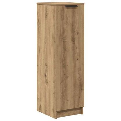 291573 - VIDA XL Dollap Këpucësh Artizanal Lisi 29,5x35x100,5 cm Dru i Inxhinieruar