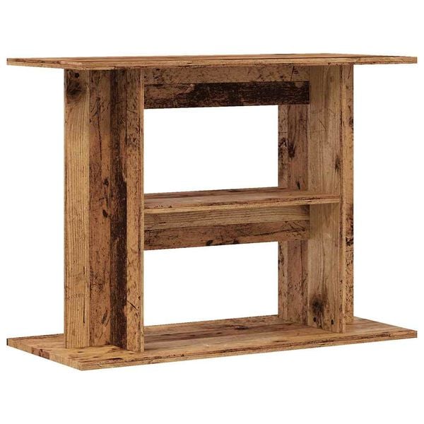 244861 - VIDAXL Stand Akuariumi prej Druri të Vjetër 80x35x60 cm Dru i Inxhinieruar