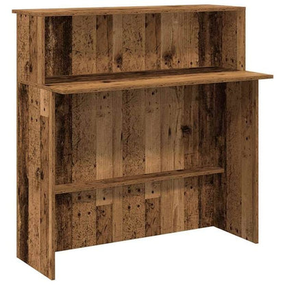 244865 - VIDAXL Tavolinë Pritjeje Dru i Vjetër 100x50x103,5 cm Dru i Inxhinierizuar