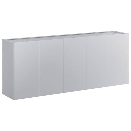 244873 - VIDAXL Vazo 200x40x80 cm Çelik i Galvanizuar