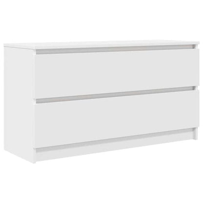 244875 - VIDAXL Kabinet TV i Bardhë 100x35x54 cm Dru i Inxhinieruar