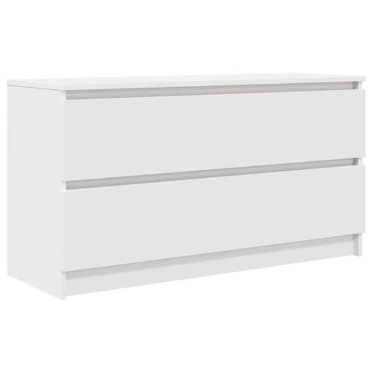 244875 - VIDAXL Kabinet TV i Bardhë 100x35x54 cm Dru i Inxhinieruar