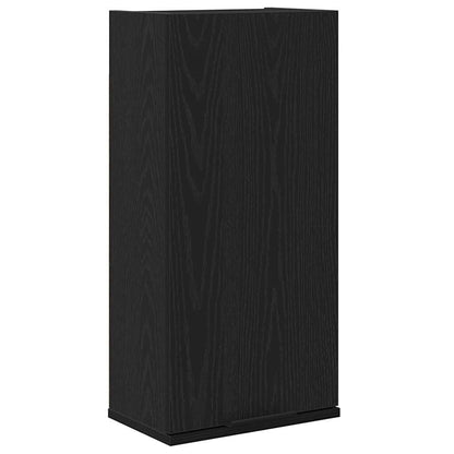 265549 - VIDAXL Dollap i montuar në mur, lisi i zi 32x20x67 cm, dru i përpunuar