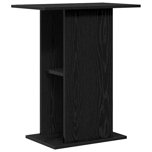 291596 - VIDAXL Stand Akuariumi Lisi i Zi 60,5x36x72,5 cm Dru i Inxhinieruar