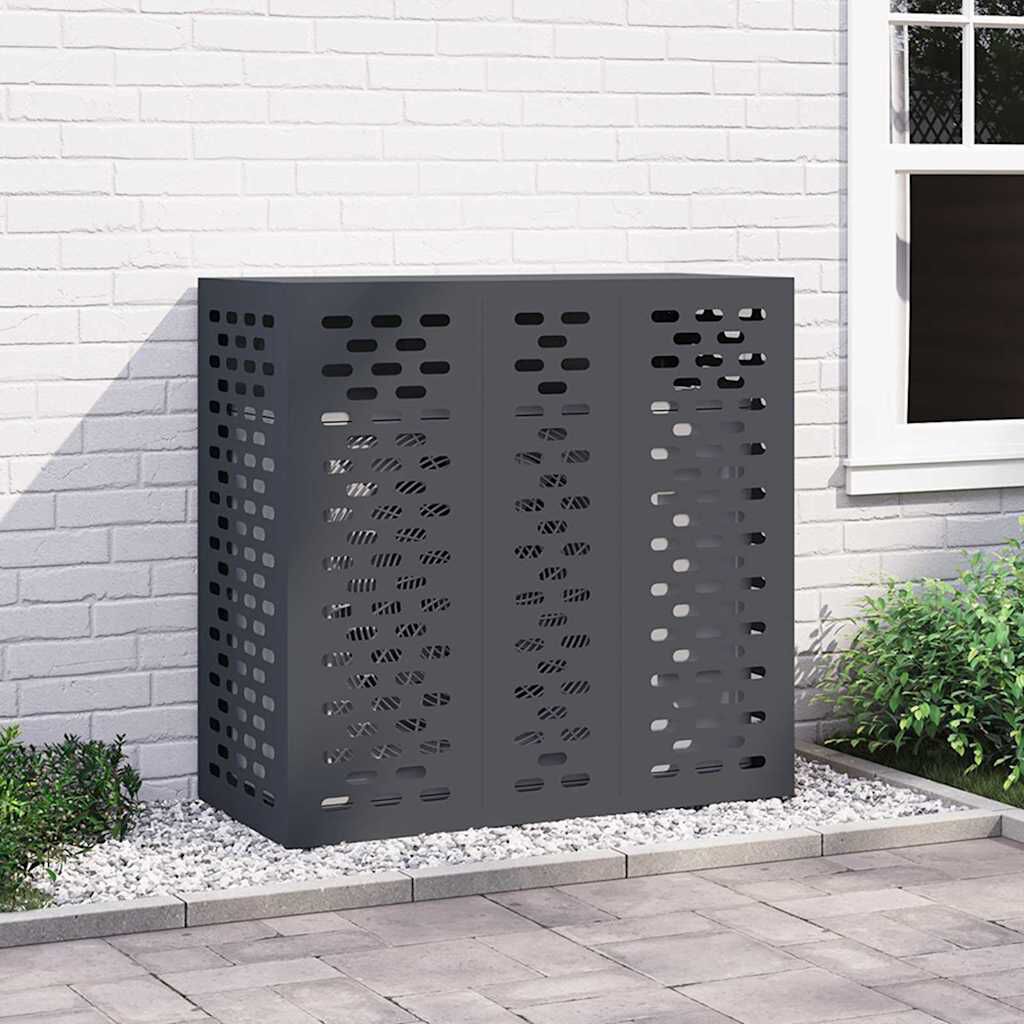 280634 - vidaXL Mbulesë Mbrojtëse për Kondicioner – Anthracite