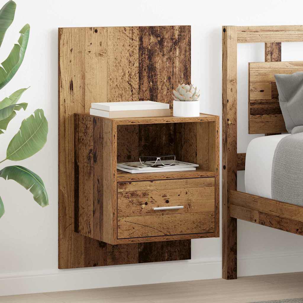 265605 - vidaXL Komodinë 2 copë Dru Antik 50 x 32.5 x 80 cm