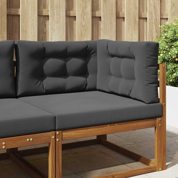 334581 - VIDA XL Jastëk divani për jashtë, poliester, antracit 80 x 80 cm