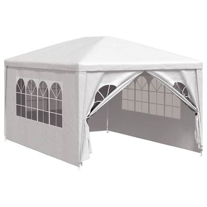 333385 - VIDAXL Tendë për festa, 3x4 m, e bardhë