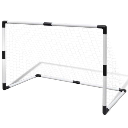 265627 - Set rrjetash për porta futbolli mini, 2 copë, për fëmijë, 91,5 x 48 x 61 cm