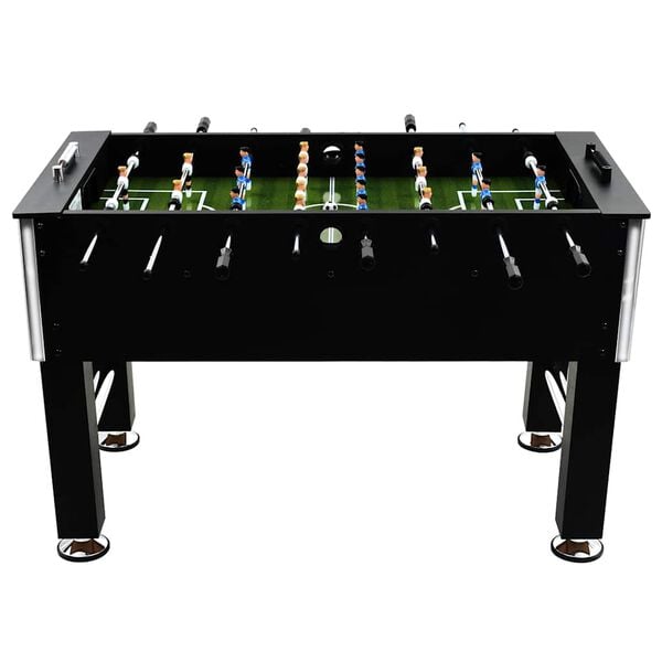 291650 - VIDA XL Tavolinë Futbolli Çelik 60 kg 140x74,5x87,5 cm E zezë