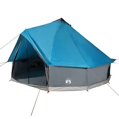 291662 - VIDA XL Tendë familjare Tipi për 8 persona, blu, e papërshkueshme nga uji