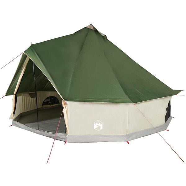 333597 - VidaXL Tendë familjare Tipi 10 personash, e gjelbër, e papërshkueshme nga uji