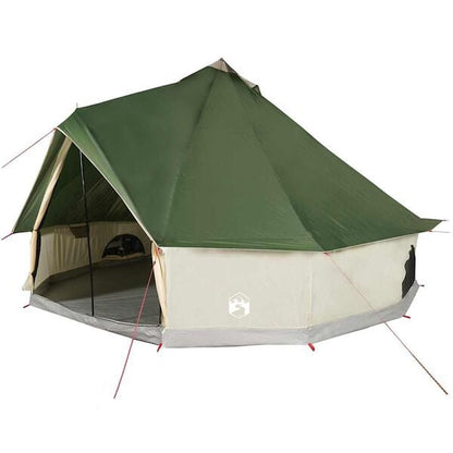 333597 - VidaXL Tendë familjare Tipi 10 personash, e gjelbër, e papërshkueshme nga uji