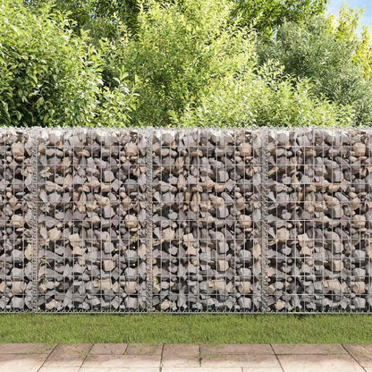 280010 - VIDAXL Shportë Gabioni Çelik i Galvanizuar 200x30x100 cm