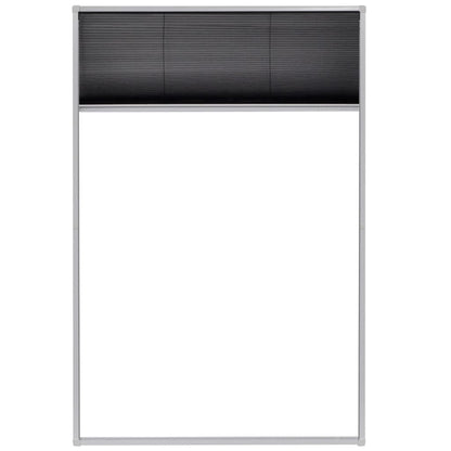 265008 - VIDAXL Rrjetë insektesh Plisse për dritare alumini 80x120 cm
