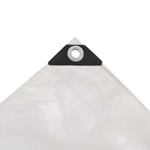 334022 - VIDAXL Tenda prej gome 650 g/m² 2,5x3,5 m e bardhë