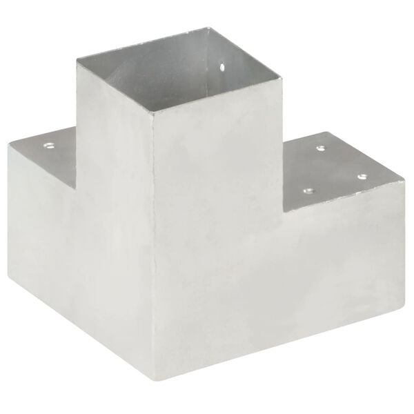 333018 - VIDAXL Lidhës Shtylle në Formë Y Metal i Galvanizuar 101x101 mm