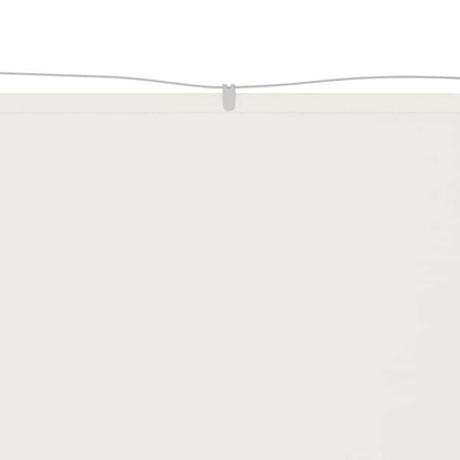 333020 - VIDA XL Tendë Vertikale e Bardhë 140x600 cm Pëlhurë Oxford