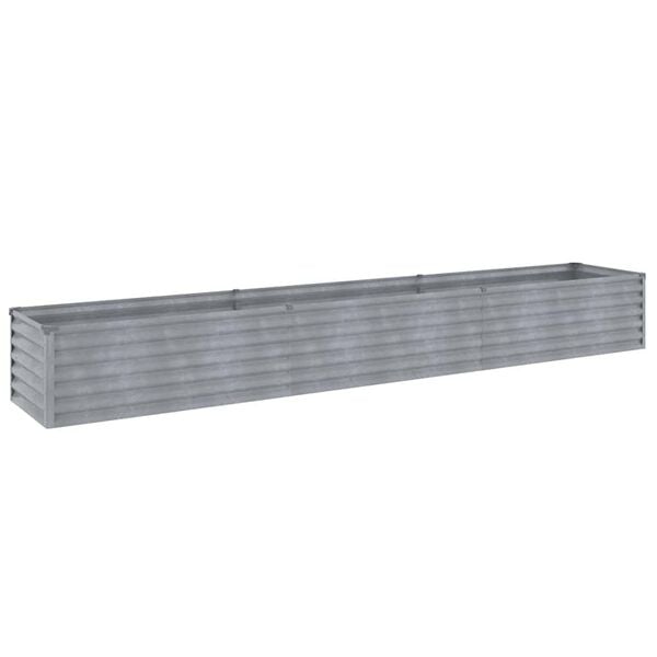 334030 - VidaXL Shtrat i ngritur për kopsht 291x50x36 cm prej çeliku Corten