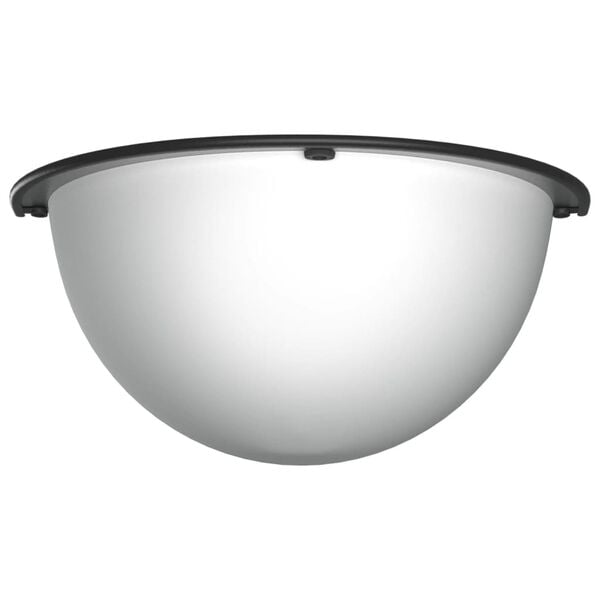 291034 - VIDAXL Pasqyra Trafiku Gjysmë Kupole, 2 copë, Akrilik, Ø40 cm