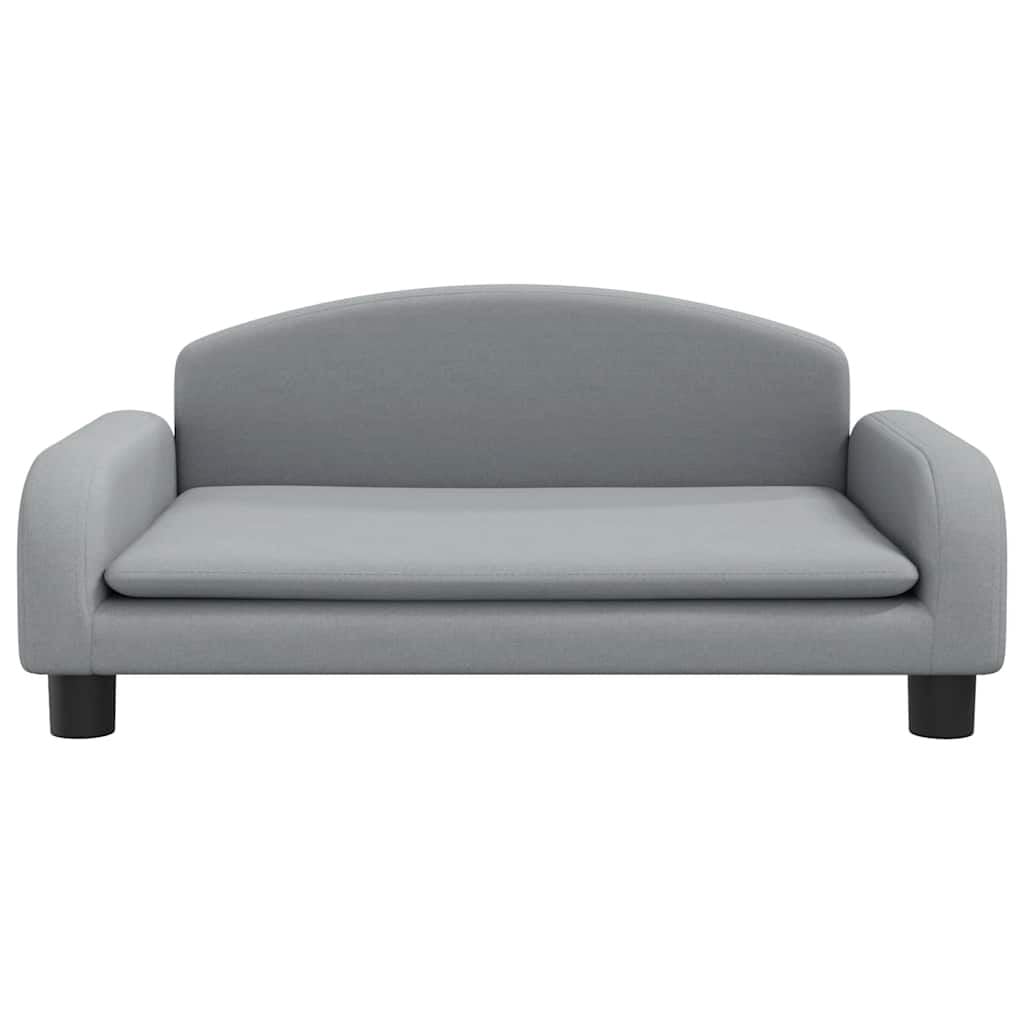 280055 - VIDA XL Shtrat për Qen, Gri e Çelët 70x45x30 cm, Material