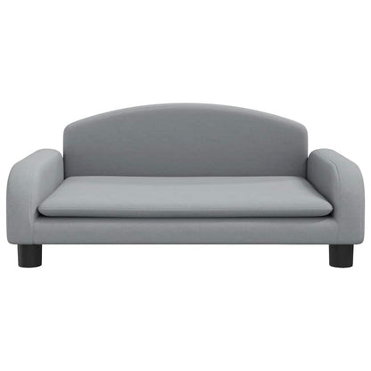 280055 - VIDA XL Shtrat për Qen, Gri e Çelët 70x45x30 cm, Material