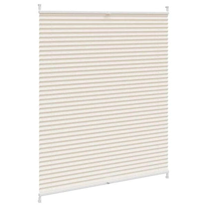 333311 - VIDAXL Plissee Faltrollo Rollo Plisseerollo 100x150cm Krem