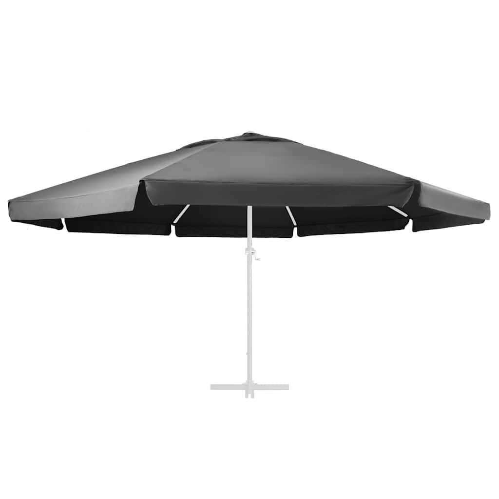 265085 - VIDAXL Pëlhurë Zëvendësuese për Çadër Dielli të Jashtme Antracit 610 cm