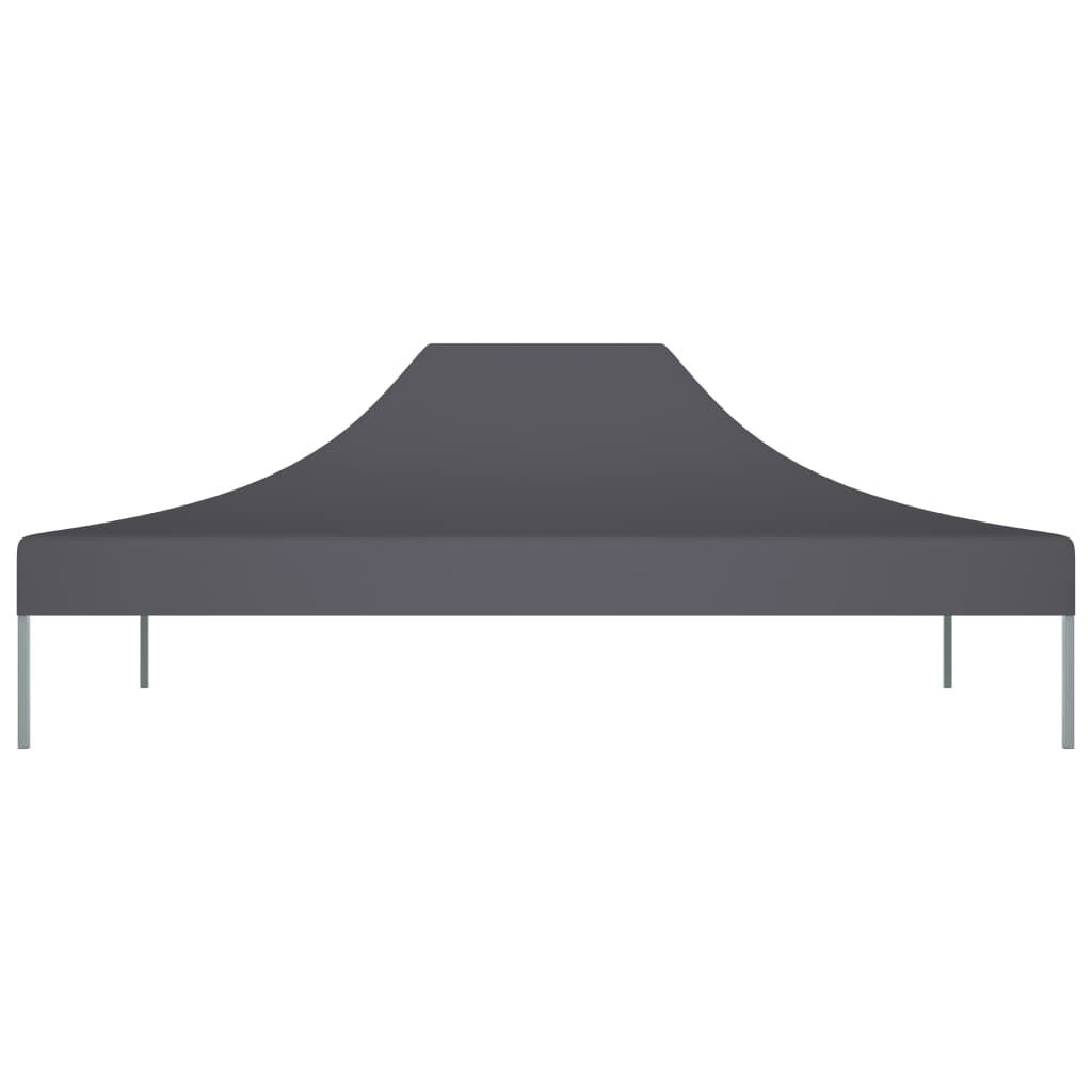 265086 - VIDAXL Çati Tende për Festa 4x3 m Antracit 270 g/m²