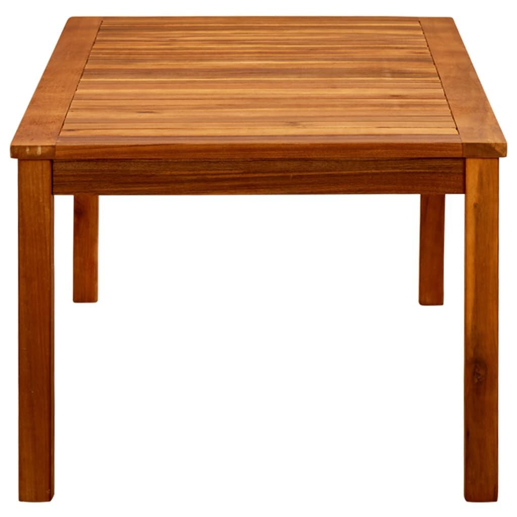 265092 - VIDA XL Tavolinë kafeje për kopsht 110x60x45 cm prej druri akacie të fortë
