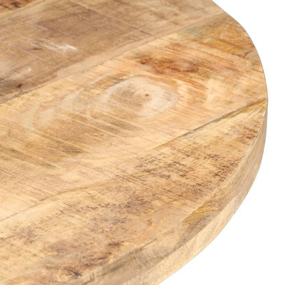 265140 - VIDA XL Tavolinë ngrënieje 80 cm prej druri mangoje të ashpër