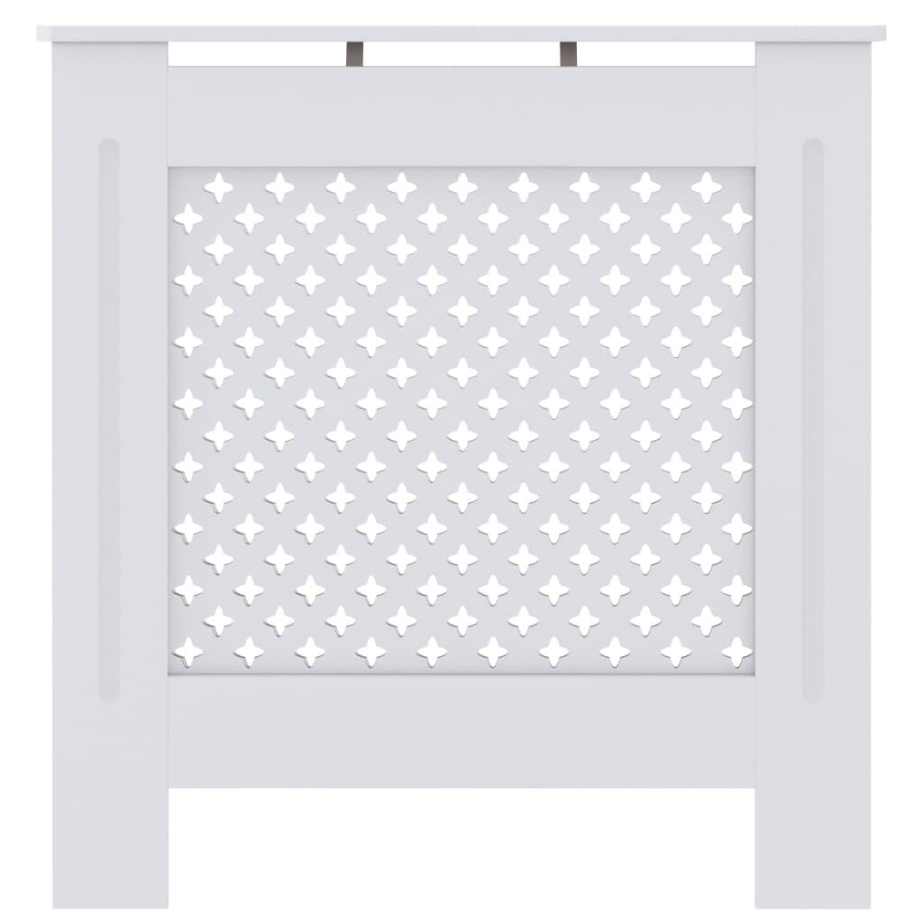 280149 - VIDAXL Mbulesë Radiatori MDF e Bardhë 78 cm