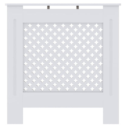 280149 - VIDAXL Mbulesë Radiatori MDF e Bardhë 78 cm