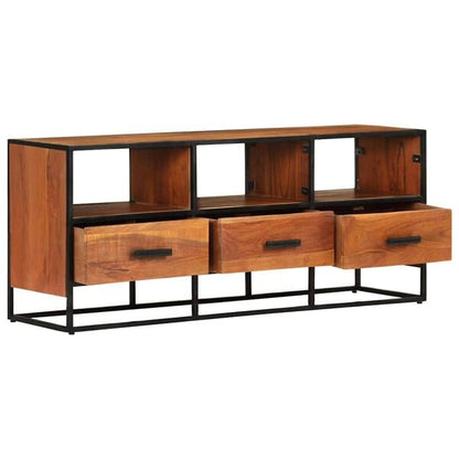 291140 - VIDAXL Dollap TV 110x30x45 cm Dru Akacie i Fortë