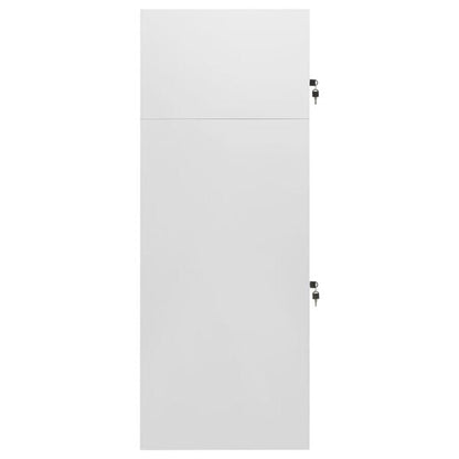 333140 - VIDAXL Kabinet Shale Gri 53x53x140 cm Çelik