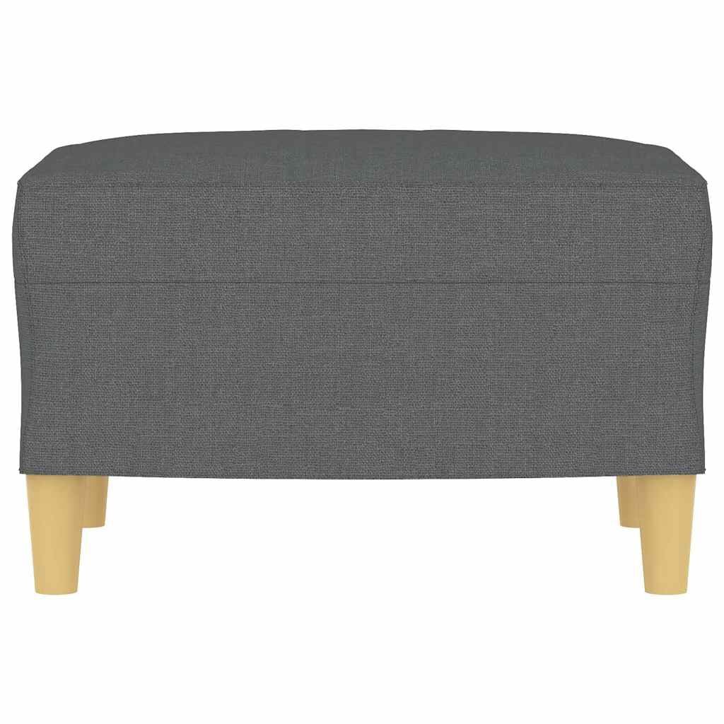 265169 - VIDA XL Stol për këmbë, Gri e errët 60x50x41 cm, Material