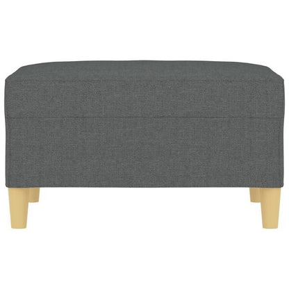 334130 - VIDAXL Stol për këmbë, Gri e errët 70x55x41 cm, Material