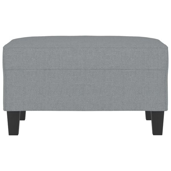 291169 - VIDAXL Stol për këmbë, gri e çelët 70x55x41 cm, material