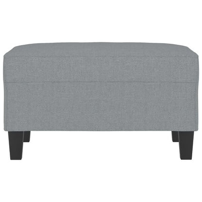 291169 - VIDAXL Stol për këmbë, gri e çelët 70x55x41 cm, material